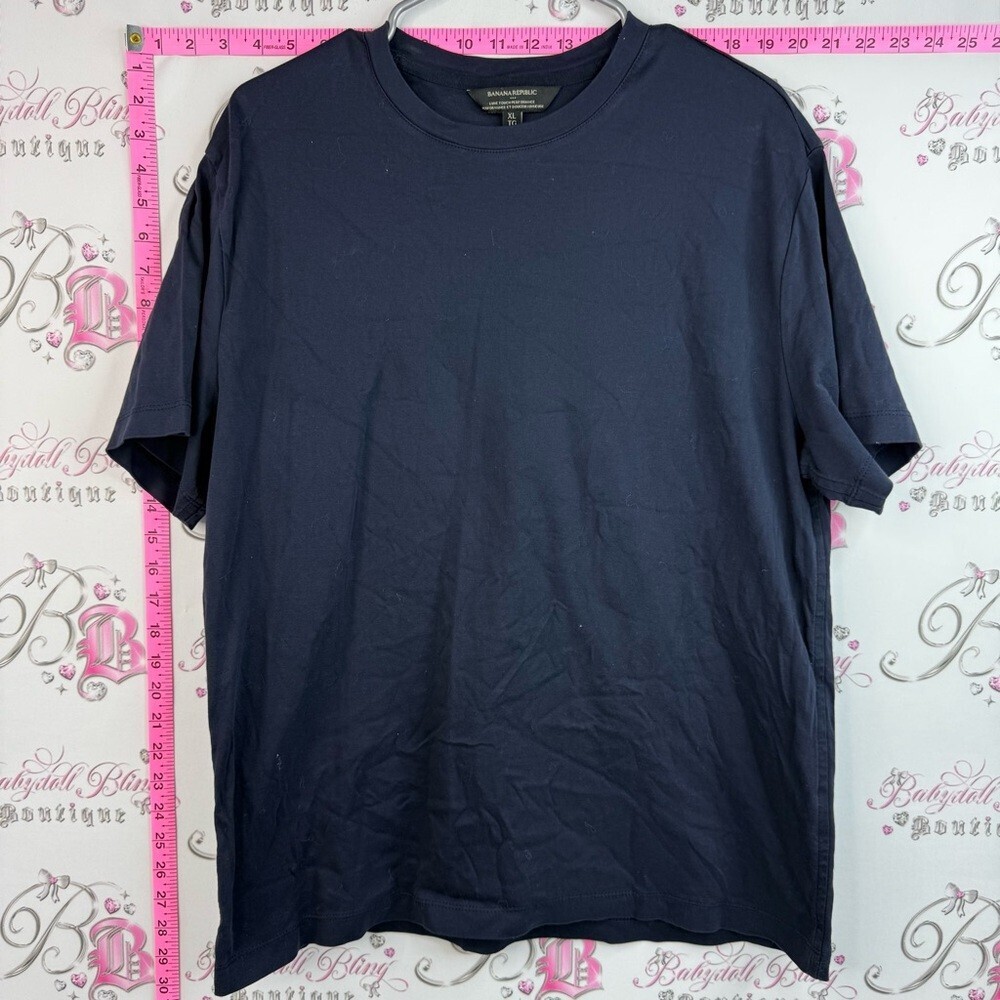 Banana republic T-shirt, Luxe, touch performance Classic Crewneck T-Shirt - Navy